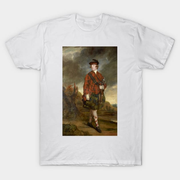 John Murray, 4th Earl of Dunmore by Joshua Reynolds T-Shirt by Classic Art Stall